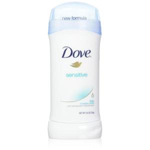imageDove Invisible Solid Antiperspirant Deodorant Stick for Women Sensitive For All Day Underarm Sweat ampamp Odor Protection 26 ozUnscented