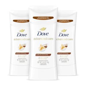imageDove Nourishing Secrets Antiperspirant Deodorant Stick for Women Lavender ampamp Jasmine for 48 Hour Underarm Sweat Protection And Soft And Comfortable Underarms 26 oz 3 CountVanilla and Cocoa Butter