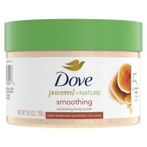 imageDove Powered By Nature Smoothing Body Polish Exfoliating With 5 Natural Origin Ingredient Blend For Skin Care 105 oz Pack of 1105 Ounce Pack of 1