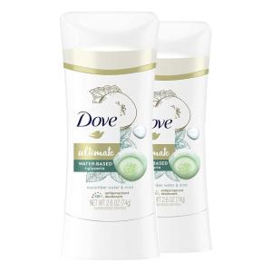 imageDove Ultimate Antiperspirant Deodorant Stick Peony and Rose Water 26 oz 2 Count26 Ounce Pack of 2