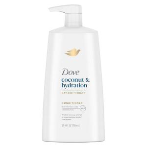 imageDove Ultra Care Coconut ampamp Hydration Conditioner for Dry Hair with Jojoba and Sweet Almond Oils 254 oz254 Fl Oz Pack of 1