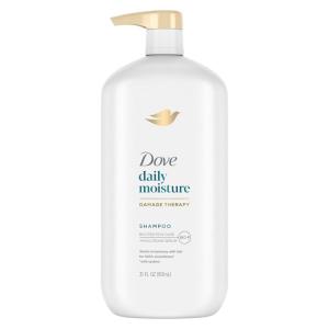 imageDove Ultra Care Shampoo Daily Moisture Pack of 4 for Dry Hair Shampoo with BioRestore Complex 31 oz