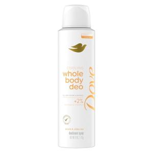 imageDove Whole Body Deo Aluminum Free Invisible Spray Deodorant Coconut ampamp Vanilla for 72h Odor Control 4 ozPeach  White Tea