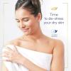 imageDove Beauty Bar Gentle Cleanser Moisturizes To Calm Skin AntiStress Cream Bar Gentle Bar Soap Cleanser Made With 14 Moisturizing Cream 375 oz 14 Count