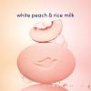 imageDove Beauty Bar Soap Rebalancing White Peach ampamp Rice Milk 14 Count for a Nourished and Moisturized Skin with  Moisturizing Cream PlantBased Formula 375 oz