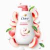 imageDove Body Wash 3 Count Rebalance White Peach ampamp Rice Milk For 24hr LotionSoft Skin Moisturizing Skin Cleanser with No Sulfates No Parabens