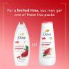 imageDove Body Wash for Softer Smoother Skin After Just One Use Rejuvenating Pomegranate and Hibiscus Tea Effectively Washes Away Bacteria While Nourishing Your Skin 22 Fl Ounce Pack of 4Revive