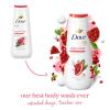 imageDove Body Wash for Softer Smoother Skin After Just One Use Rejuvenating Pomegranate and Hibiscus Tea Effectively Washes Away Bacteria While Nourishing Your Skin 22 Fl Ounce Pack of 4Pomegranate