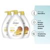 imageDove Glowing Body Wash For Revitalized Refreshed Skin Mango Butter and Almond Butter Cleanser That Effectively Washes Away Bacteria While Nourishing Your Skin 22 oz 4 CountMango and Almond Butters