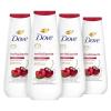 imageDove Body Wash Revitalizante Cherry ampamp Chia Milk 4 Count for Renewed HealthyLooking Skin Gentle Skin Cleanser with 24hr Renewing MicroMoisture 20 oz
