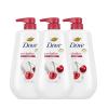 imageDove Body Wash with Pump 3 Count Revitalizante Cherry ampamp Chia Milk for Renewed Healthy Looking SkinMoisturizing Gentle Skin Cleanser with 24hr Renewing MicroMoisture 306 oz