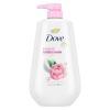 imageDove Body Wash with Pump Renew Peony ampamp Rose Oil For 24hr LotionSoft Skin Moisturizing Skin Cleanser with No Sulfates No Parabens 306 OzPeony  Rose
