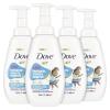 imageDove Foaming Body Wash 4 Count For Kids Coconut Cookie SulfateFree Skin Care 135 Fl OzCotton Candy