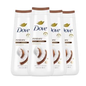 imageDove Body Wash Restoring Coconut ampamp Cocoa Butter 4 Count