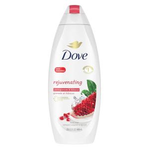 imageDove Body Wash for Softer Smoother Skin After Just One Use Rejuvenating Pomegranate and Hibiscus Tea Effectively Washes Away Bacteria While Nourishing Your Skin 22 Fl Ounce Pack of 4Revive