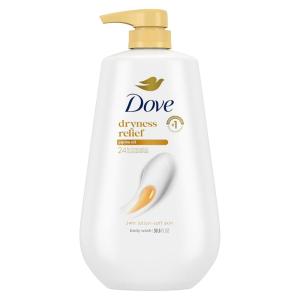 imageDove Body Wash with Pump Dryness Relief with Jojoba Oil For 24hr LotionSoft Skin Moisturizing Skin Cleanser with No Sulfates No Parabens 306 ozJojoba