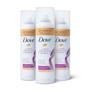imageDove Dry Shampoo Volume and Fullness 3 Count Hair Treatment for Oily Hair Cleansing Hair Volumizer 5 oz