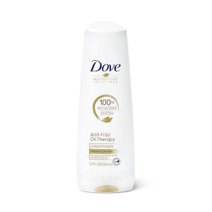 imageDove Nutritive Solutions Dry Hair Conditioner for Frizzy Control Oil Therapy with NutriOils Moisturizing Conditioner Formula Smooths Hair 12 oz 4 CountUnscented