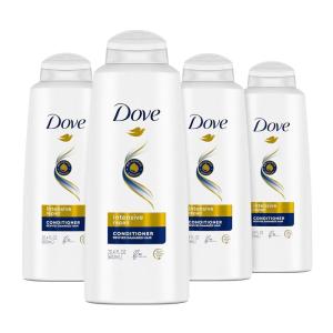 imageDove Nutritive Solutions Strengthening Conditioner Intensive Repair 4 Count for Damaged Hair Deep Conditioner with Keratin Actives 204 oz204 Fl Oz Pack of 4