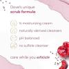 imageDove Cherry ampamp Chia Milk Body Scrub Exfoliates and Deeply Nourishes for Smooth Radiant Skin 15 oz