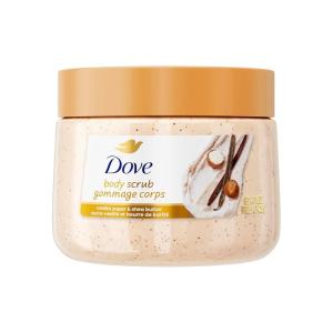imageDove Vanilla Sugar ampamp Shea Butter Body Scrub Exfoliates and Deeply Nourishes for Smooth Radiant Skin 15 oz