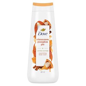 imageDove Limited Edition Holiday Treats Body Wash Cinnamon Pumpkin Pie for Deep Nourishment 20 ozPumpkin Pie