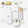 imageDove Damage Therapy Intensive Repair with Amino Serum BiPhase Serum  Oil for Shinier Healthy ampamp Nourished Hair 39 oz