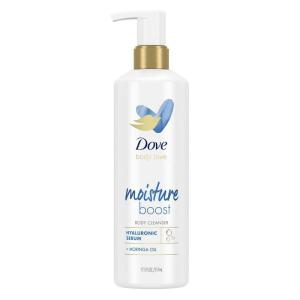 imageDove Body Love Body Cleanser Moisture Boost 3 Count For Dry Skin Body Wash with Hyaluronic Acid and Moringa Oil 175 fl ozUnscented