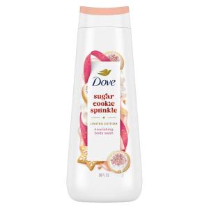 imageDove Limited Edition Holiday Treats Body Wash Sugar Cookie Sprinkle for Deep Nourishment 20 oz