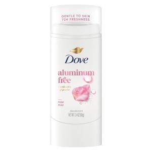 imageDove Deodorant Stick Rose Mist for 72 Hour Odor Protection Aluminum Free 24 oz