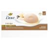 imageDove Indulge Soap Bar 6 Bars Warm Vanilla  Sweet Cream for Hydrated amp Soft Skin 375 oz