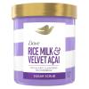 imageDove Body Scrub Velvet Acai amp Rice Milk For Women For Exfoliated amp Hydrated skin 15 OZ