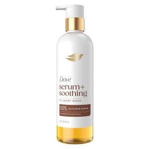 imageDove Almond Oil amp Sandal Wood Oil Body Wash Serum  Soothing For Women for Hydrated amp Repaired Skin 153 fl oz