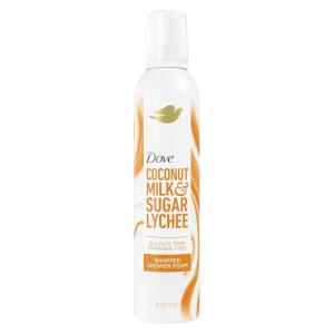 imageDove Whipped Shower Foam Coconut amp Lychee For Women for Hydrated amp Soft Skin 103 OZ