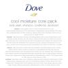 imageDove Cool Moisture Regimen Pack  2 Hair and 2 Skin Products for Soft Skin and Clean Hair4 Piece Set