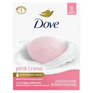 imageDove Soap Original Beauty Bar 3Pack  3in1 Moisturizing Face Body amp Hand Soap 475 Oz Ea375 Ounce Pack of 8
