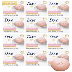imageDove Soap Original Beauty Bar 3Pack  3in1 Moisturizing Face Body amp Hand Soap 475 Oz Ea564 Ounce Pack of 1